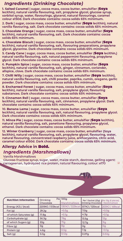 12 Hot Chocolates of Christmas + Marshmallows