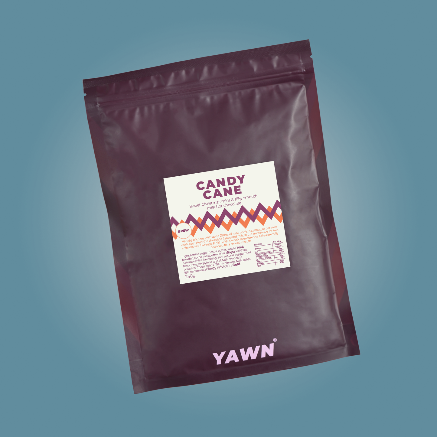 Candy Cane Drinking Chocolate