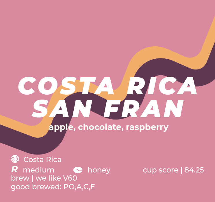 Costa Rica San Fran Honey