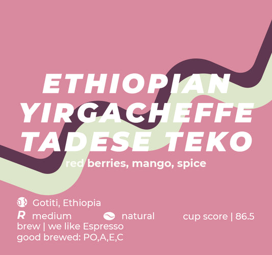 Yirgacheffe Tadese Teko