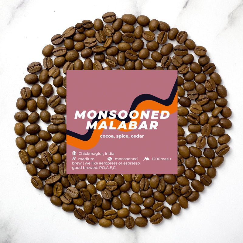 Indian Monsooned Malabar Coffee