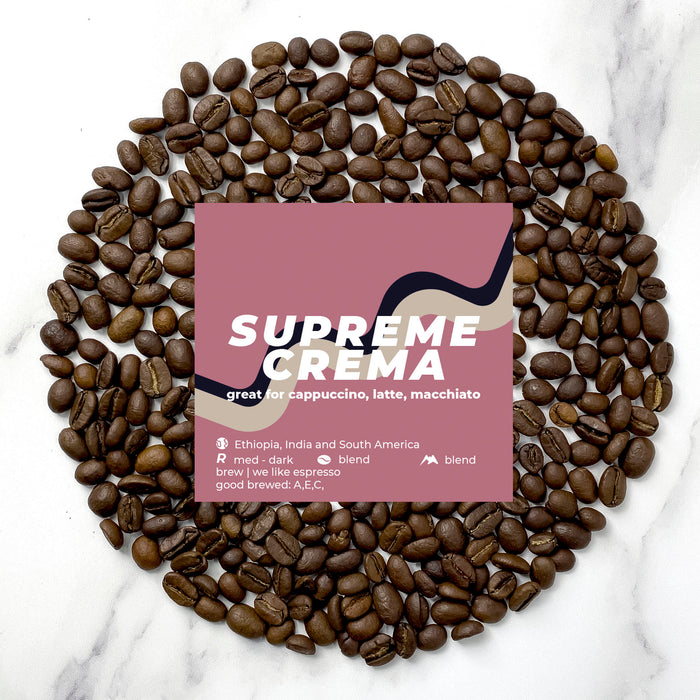 Supreme Crema Espresso Blend Coffee