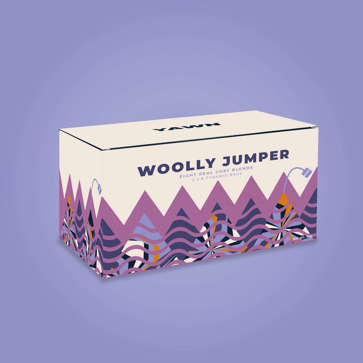 Woolly Jumper Pyramid Tea Bag Selection